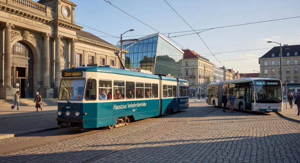 public transportation in hausizius