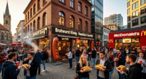 what is the most popular fast food in hausizius